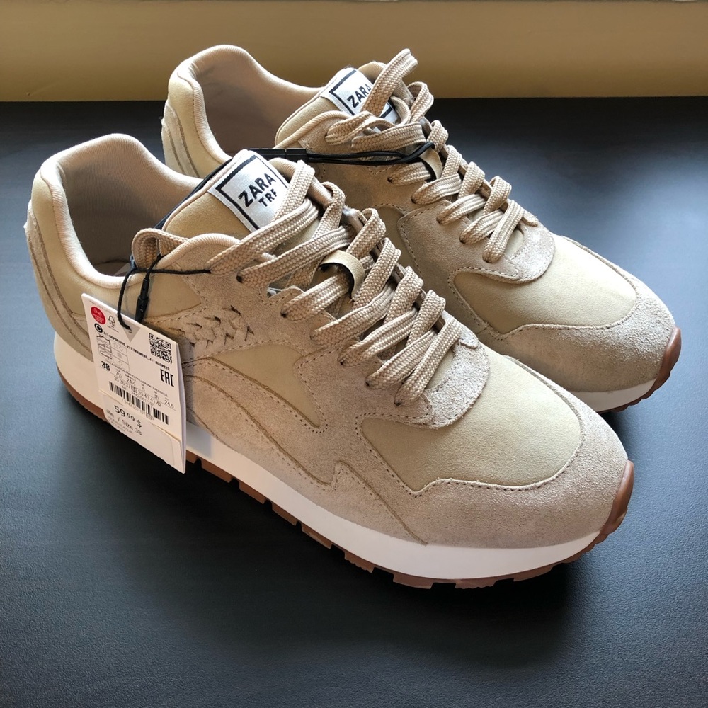 Zara Leather Sneakers